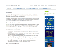 Tablet Screenshot of giftcardsfor.info